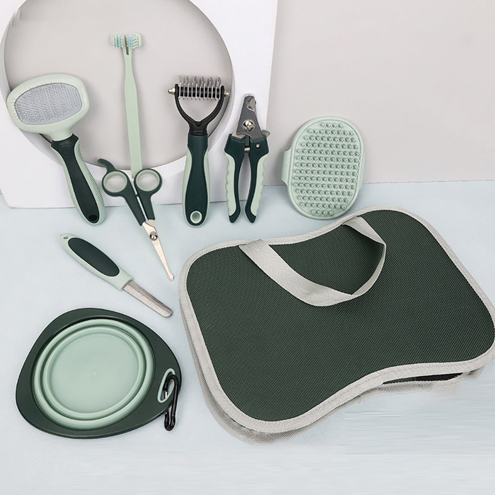 Professional Dog Grooming Kit, Cordless Dog Grooming Clippers For Thick Coates