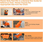 Dog Raincoat Waterproof Soft Breathable Dog Rain Jacket For Small Dog