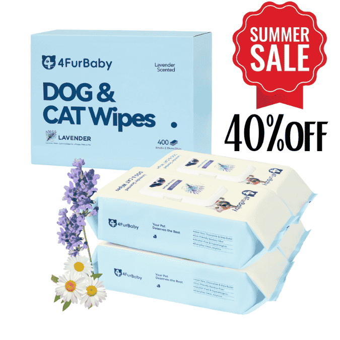 Plant-Based Dog & Cat Grooming Wipes – Gentle & Compostable Pet Wipes