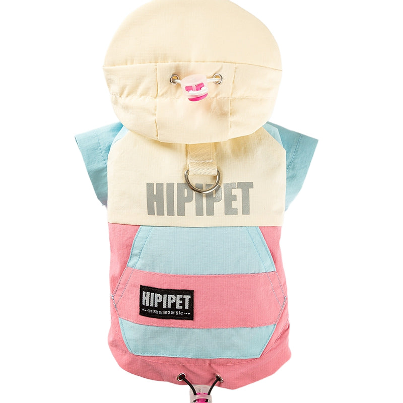 Pet Hoodie And Belt Loop -For Small And Medium-sized Dogs