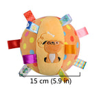 Plush Dog Ringing Ball Toy