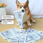 Pet Dog Sound Toy Crinkle Paper Simulation Boredom Buster