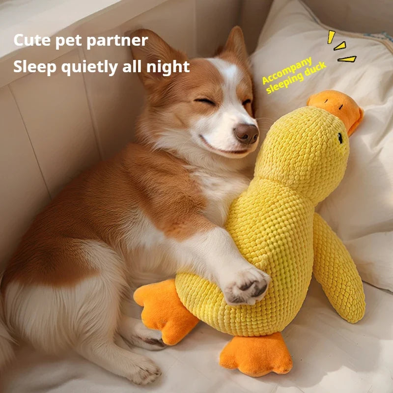 Pet Plush Toy Dog Calming Duck Stuffed Toy