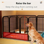 Modern Simple Wrought Iron Pet Fence Dog Cage Small And Medium Kennel