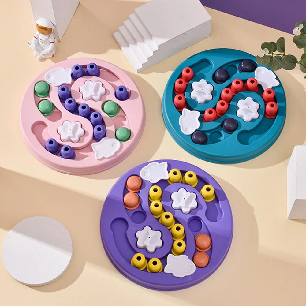 Dog Puzzle Toys Slow Feeder Interactive Puppy IQ Food Dispenser
