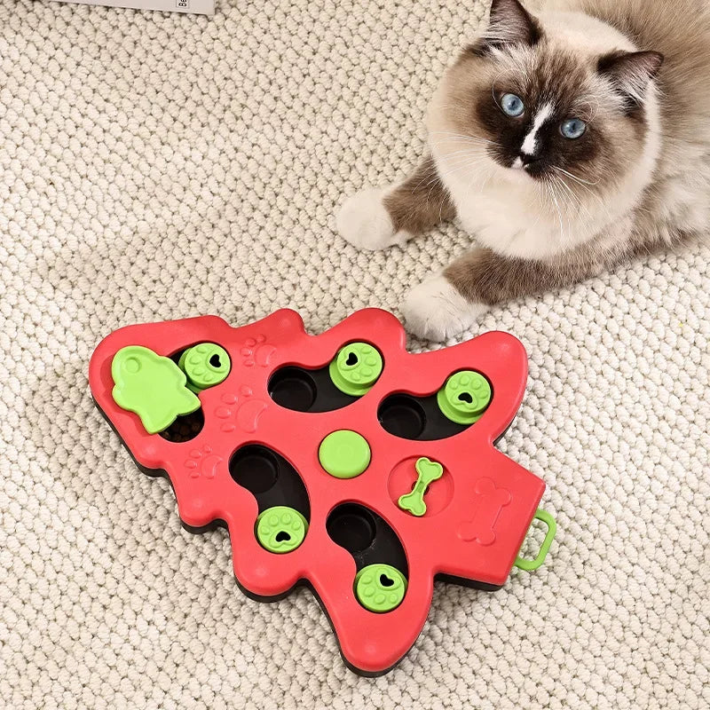 Dog Puzzle Toys Slow Feeder Interactive Puppy IQ Food Dispenser