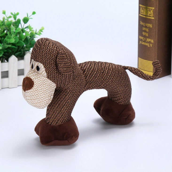 Dog Chew Toys For Small Large Dogs Bite Resistant Squeaky Duck