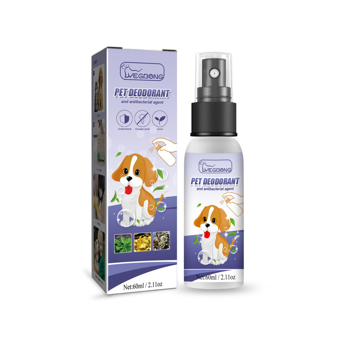 Pet Deodorant Spray To Remove Dog Odors, To Remove Urine Odor Body Odor Feces