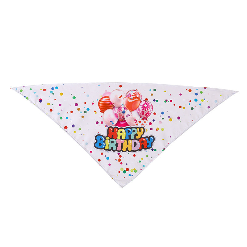 Pet Bandana for Dogs- Thanksgiving, Christmas, Halloween Pet Triangle Scarf Bib