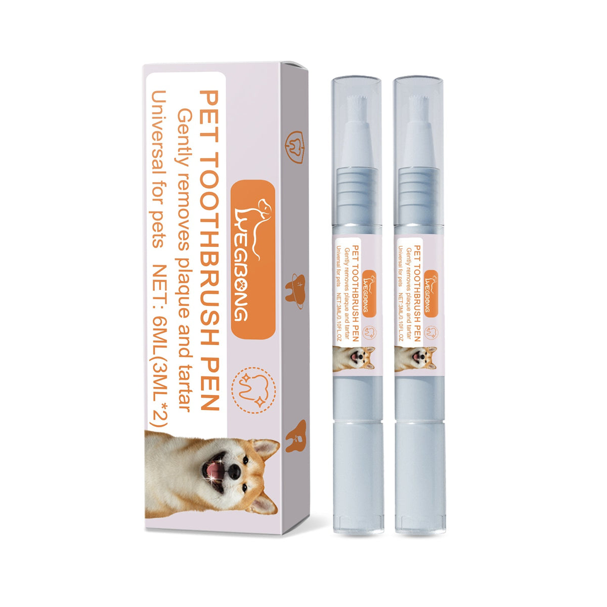 Pet Toothbrush Pen Dog Tartar Stone Cleaning Remove Bad Breath