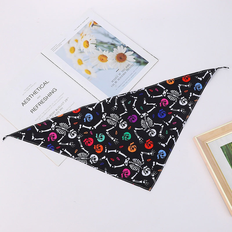 Pet Bandana for Dogs- Thanksgiving, Christmas, Halloween Pet Triangle Scarf Bib
