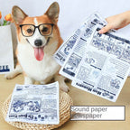 Pet Dog Sound Toy Crinkle Paper Simulation Boredom Buster