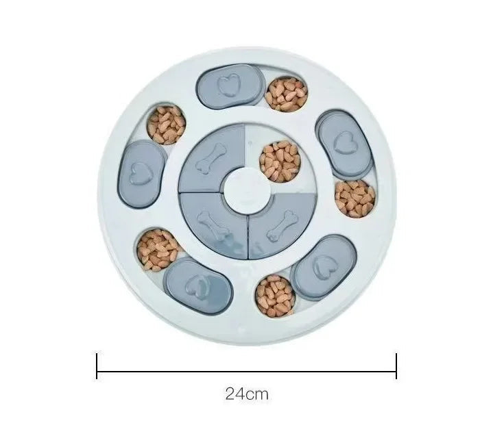 Dog Puzzle Toys Slow Feeder Interactive Puppy IQ Food Dispenser