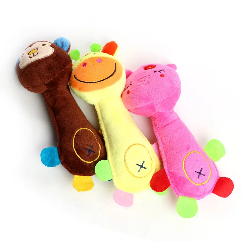 Small Dog Squeaky Plush Toy | Fun Chew Toy