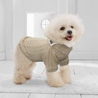 Winter Warm Knitted Turtleneck Sweater for Small Dogs
