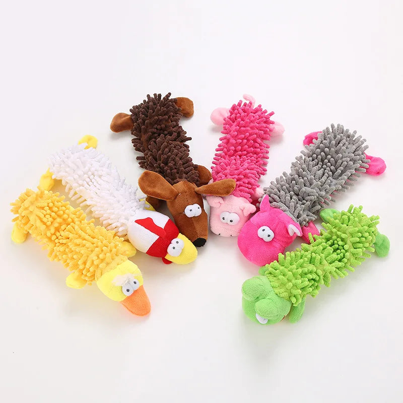 Small Dog Squeaky Plush Toy | Fun Chew Toy