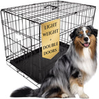 Classic Double-Door Wire Dog Kennel