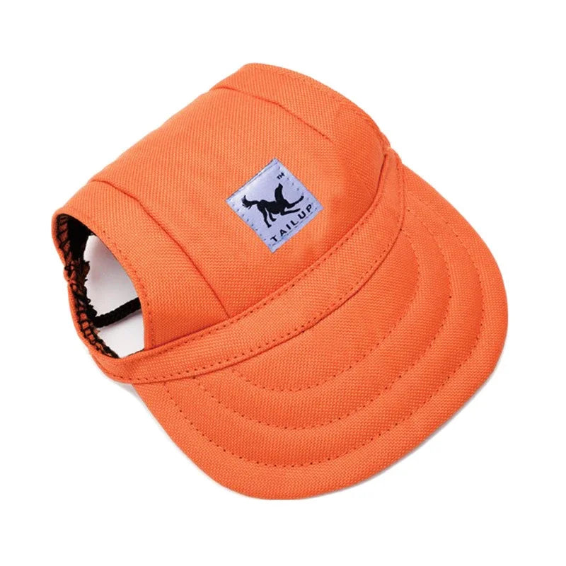 TAILUP Pet Hat Dog Hat Baseball Hat Summer Canvas Dog Cap Only For Small Pet Dog