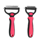 Stainless Pet Deshedding Brush Dog Hair Remover