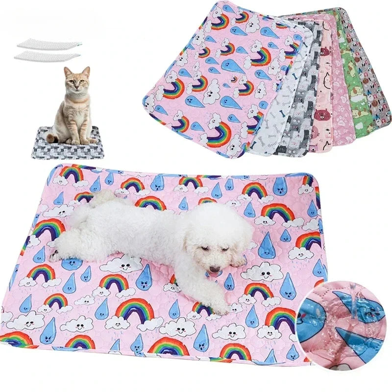 Pet Pee Pad Washable Pet Diaper Mat Reusable
