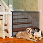 Pet Dog Barrier Fences with 4pcs Hook Pet Isolated Network Stairs Gate
