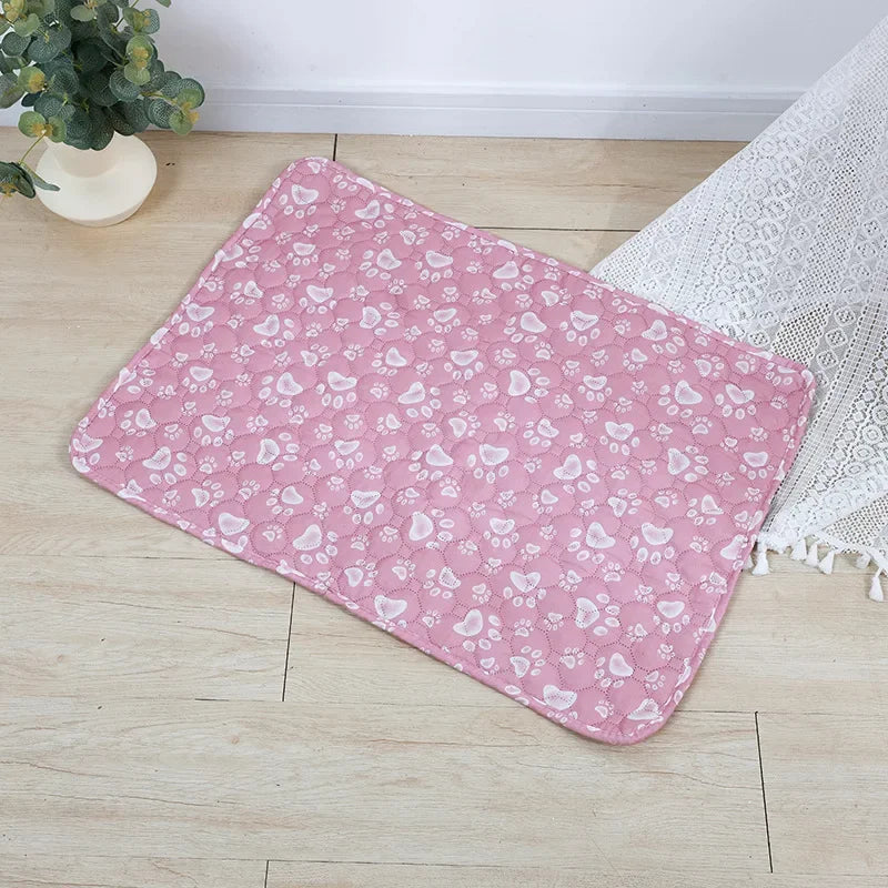 Pet Pee Pad Washable Pet Diaper Mat Reusable