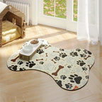 VIKAMA Cute Bones Dog Feeding Mat