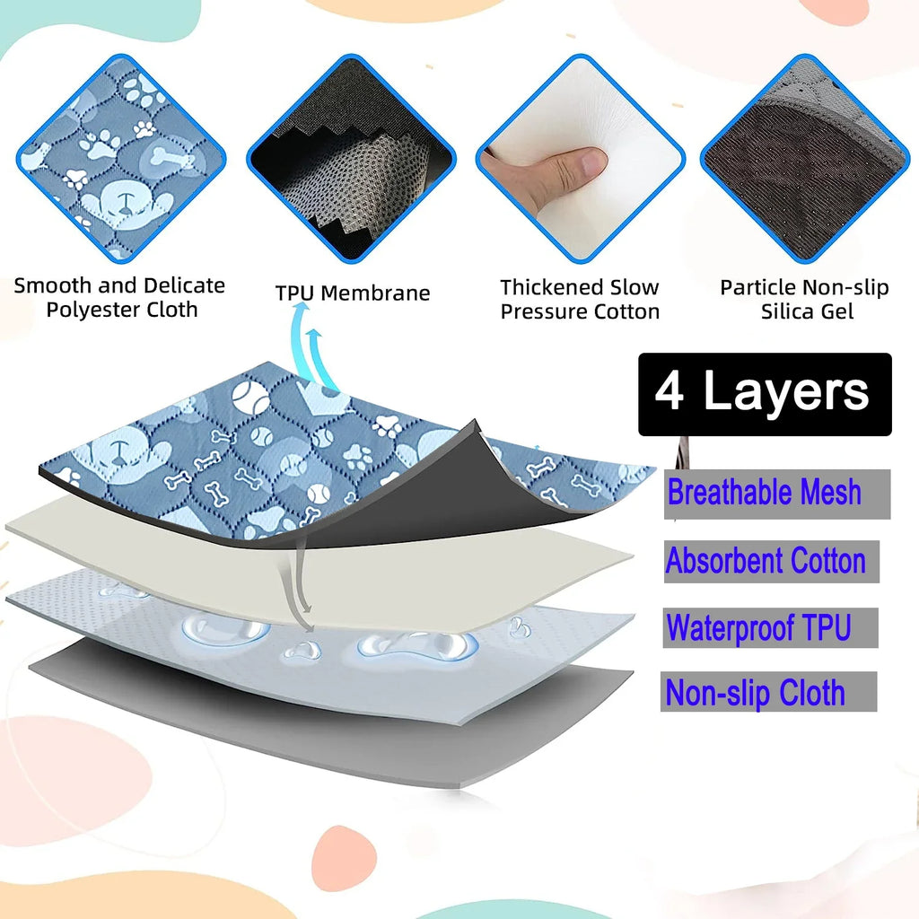 2pcs Large Pet Dog Pee Pads