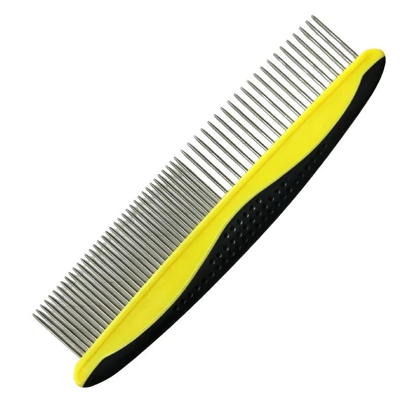 Pet Comb and Grooming Brush Two-Side Hair Brush Undercoat Rake Comb for Dogs