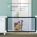 Pet Dog Barrier Fences with 4pcs Hook Pet Isolated Network Stairs Gate