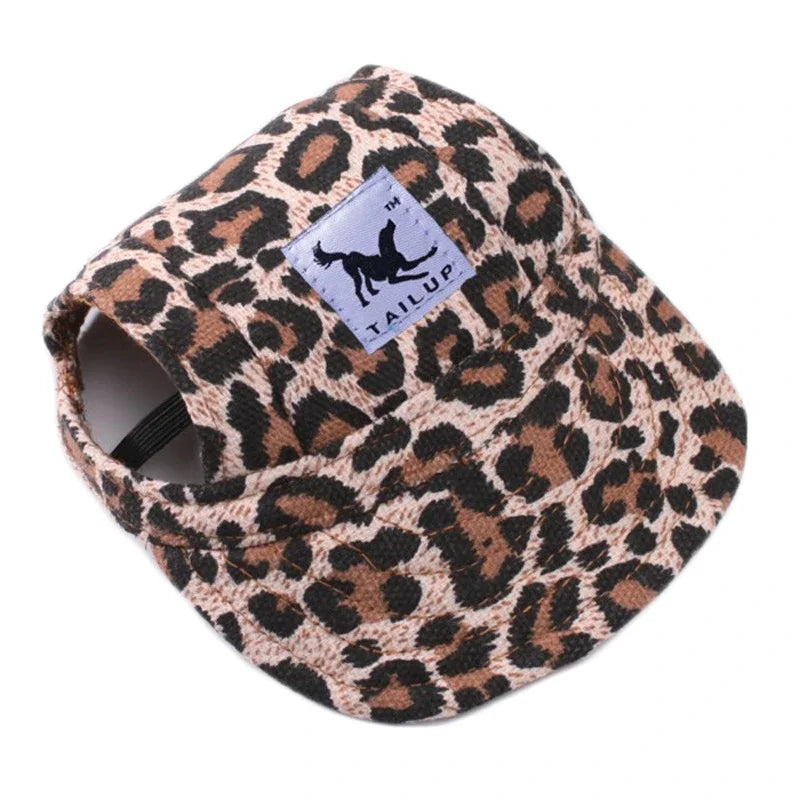 TAILUP Pet Hat Dog Hat Baseball Hat Summer Canvas Dog Cap Only For Small Pet Dog