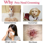 Stainless Pet Deshedding Brush Dog Hair Remover