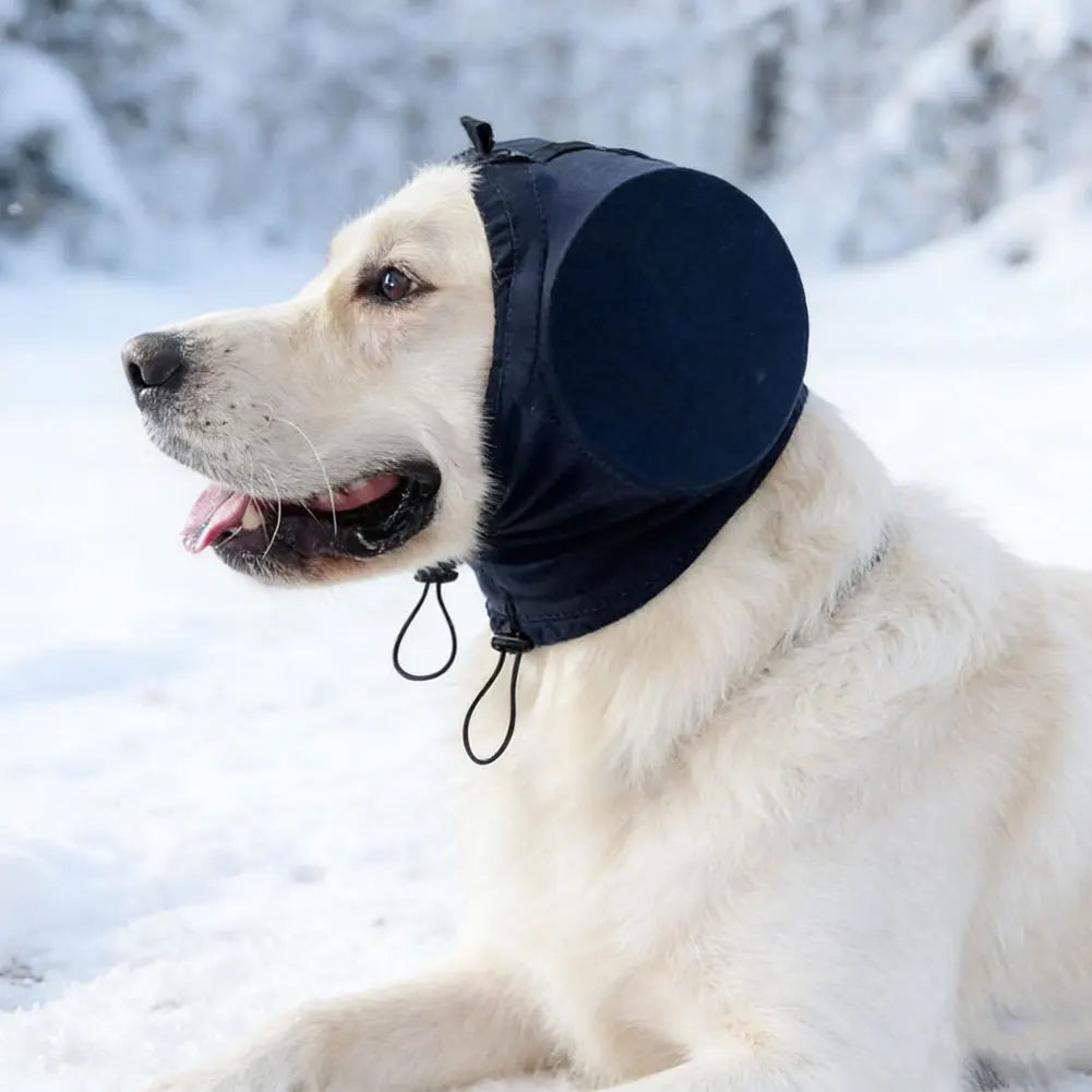 Multifunction Durable Dog Hoodie Hearing Protection, Dog Calming Earmuff
