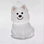 Lovely Dog Hair Storage Keychain Pendant for Bags, Couples Car Keys, Unique Jewelry Souvenir Gift Decoration Accessories Set