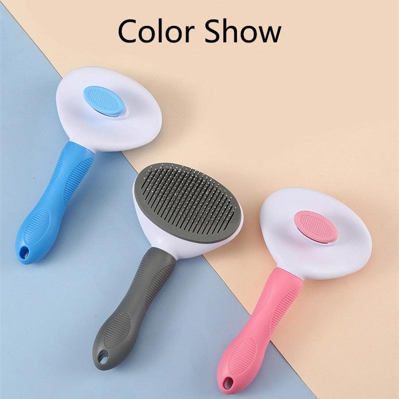 Pet Hair Remover Dog Brush Comb Grooming Tools Stainless Steel