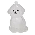 Lovely Dog Hair Storage Keychain Pendant for Bags, Couples Car Keys, Unique Jewelry Souvenir Gift Decoration Accessories Set