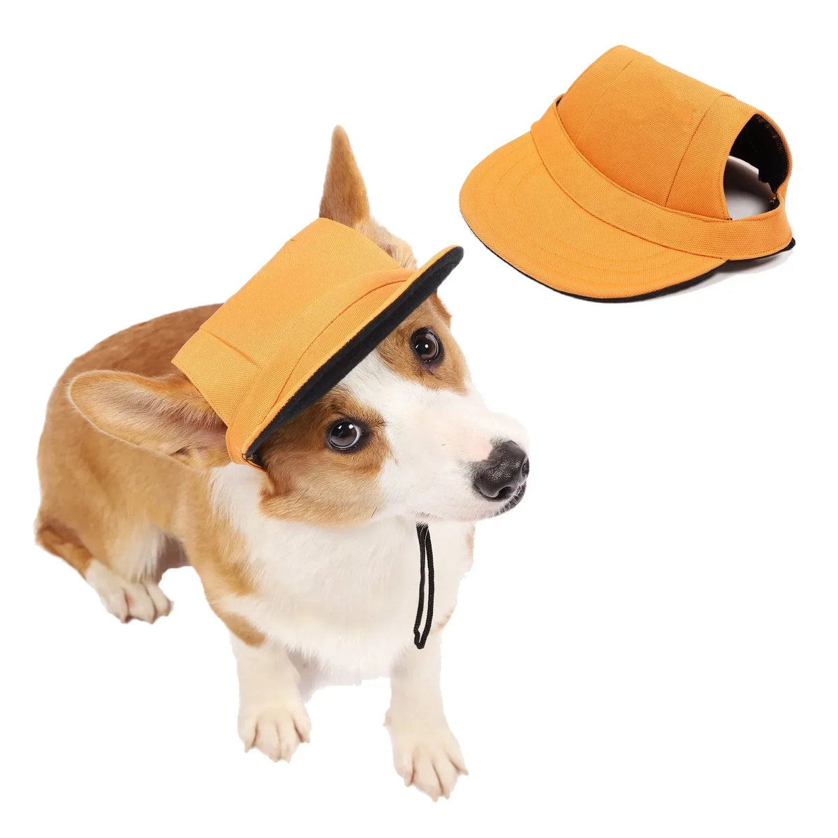 TAILUP Pet Hat Dog Hat Baseball Hat Summer Canvas Dog Cap Only For Small Pet Dog