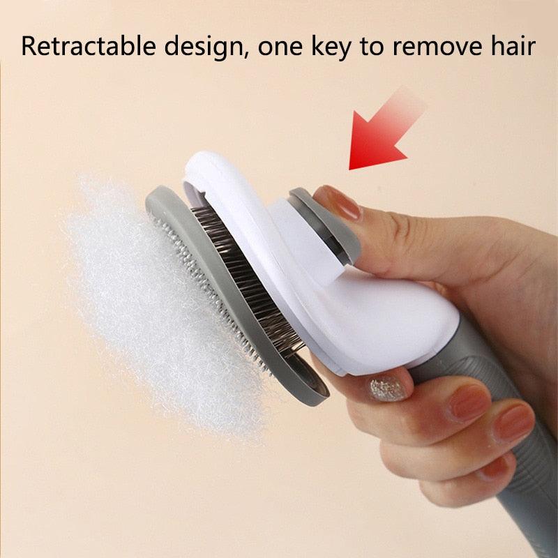 Pet Hair Remover Dog Brush Comb Grooming Tools Stainless Steel