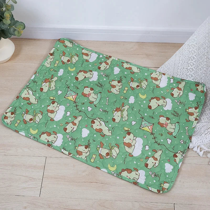 Pet Pee Pad Washable Pet Diaper Mat Reusable