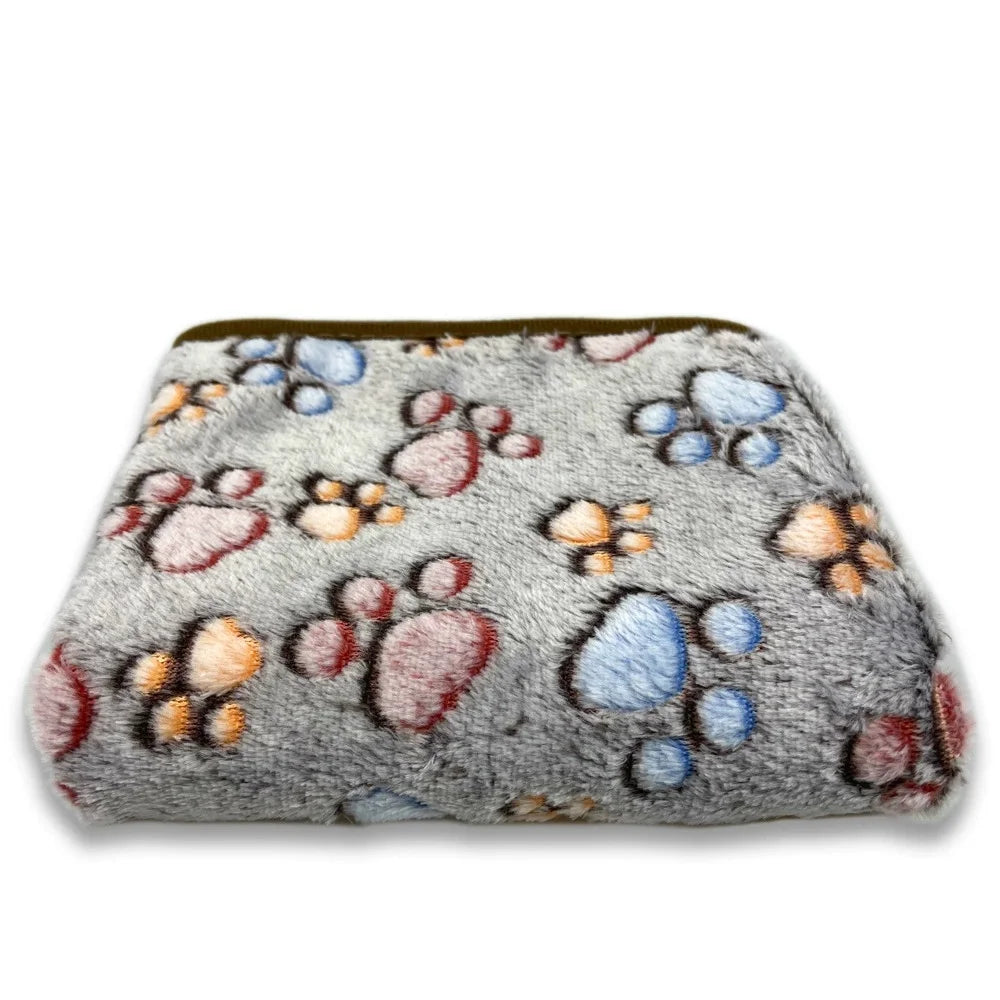 Dog Blankets Soft Fluffy Fleece Pet Blanket Warm Cute Print Design