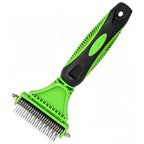 Pet Comb and Grooming Brush Two-Side Hair Brush Undercoat Rake Comb for Dogs