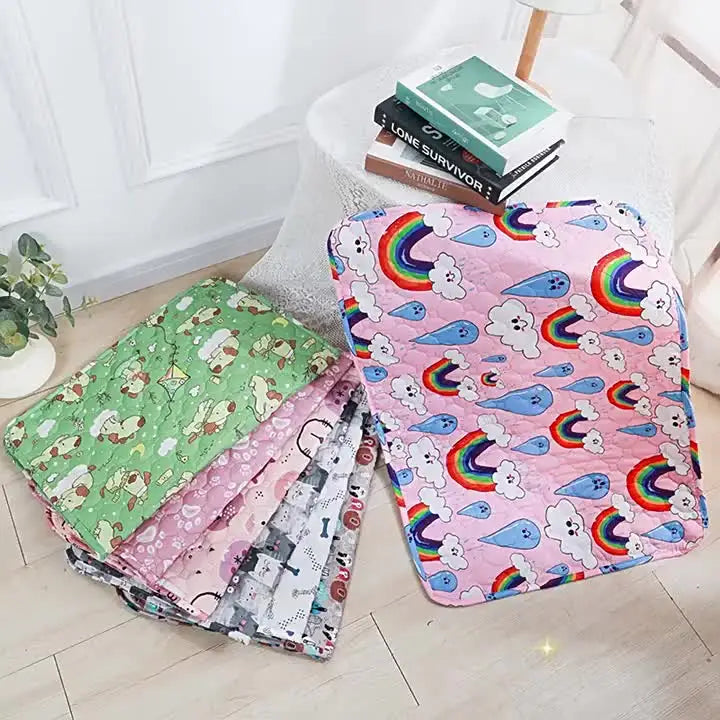 Pet Pee Pad Washable Pet Diaper Mat Reusable
