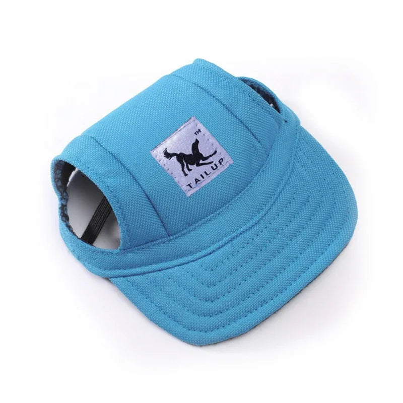 TAILUP Pet Hat Dog Hat Baseball Hat Summer Canvas Dog Cap Only For Small Pet Dog