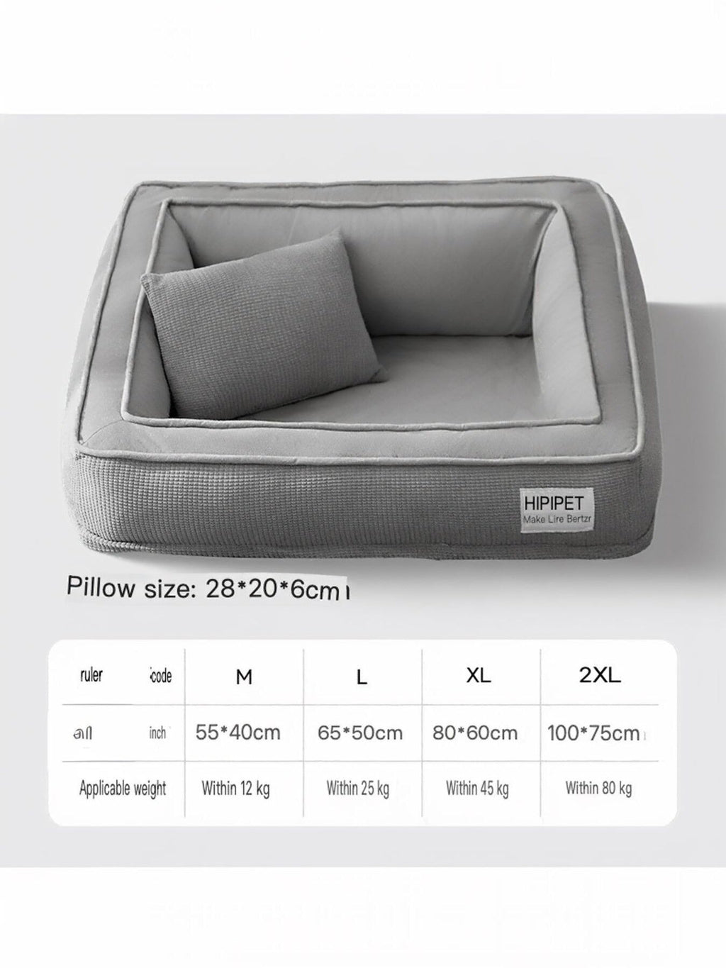 Soft Plush Pet Bed