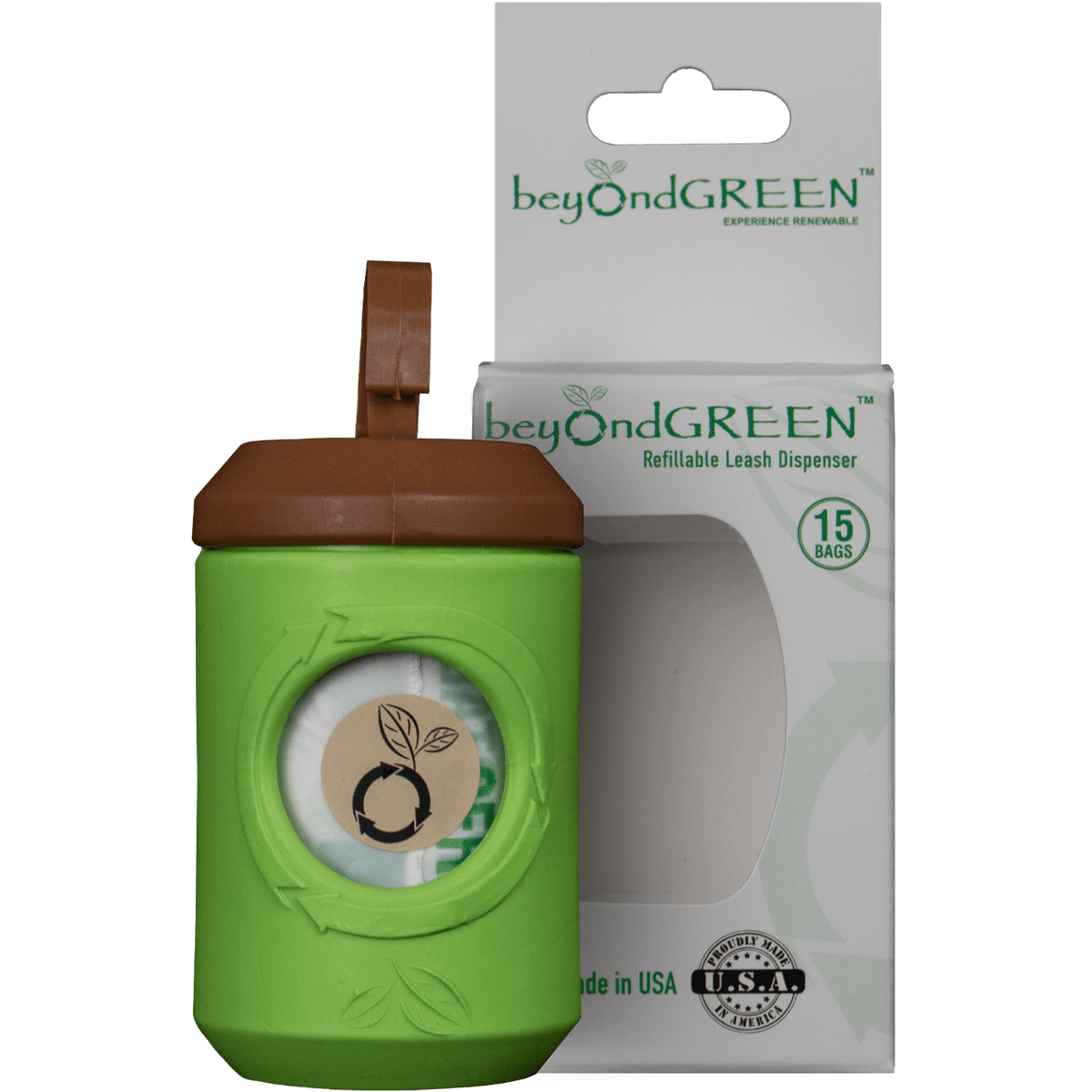 Dog Waste Bag Leash Dispenser – Clip-On Holder