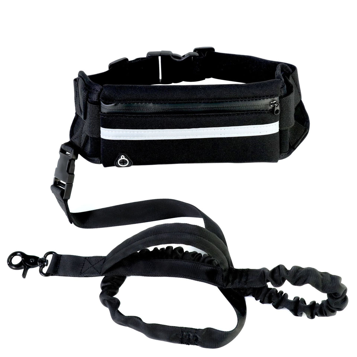 Hands Free Dog Leash Pet Walking And Training Belt With Shock Absorbing Bungee Leash