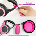 3m And 5m Durable Dog Leash Automatic Retractable Nylon For Dogs Pet Products