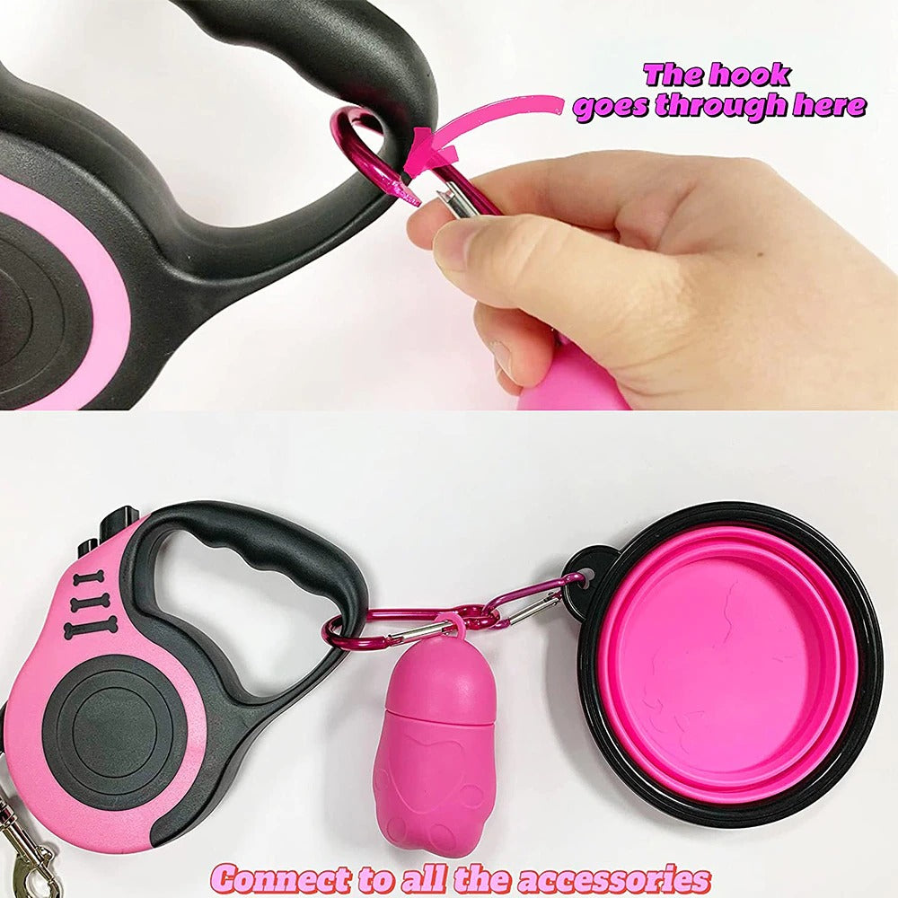 3m And 5m Durable Dog Leash Automatic Retractable Nylon For Dogs Pet Products
