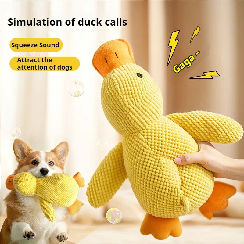 Pet Plush Toy Dog Calming Duck Stuffed Toy