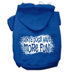 Pet Hoodie "Dirty Dogs Have More Fun"